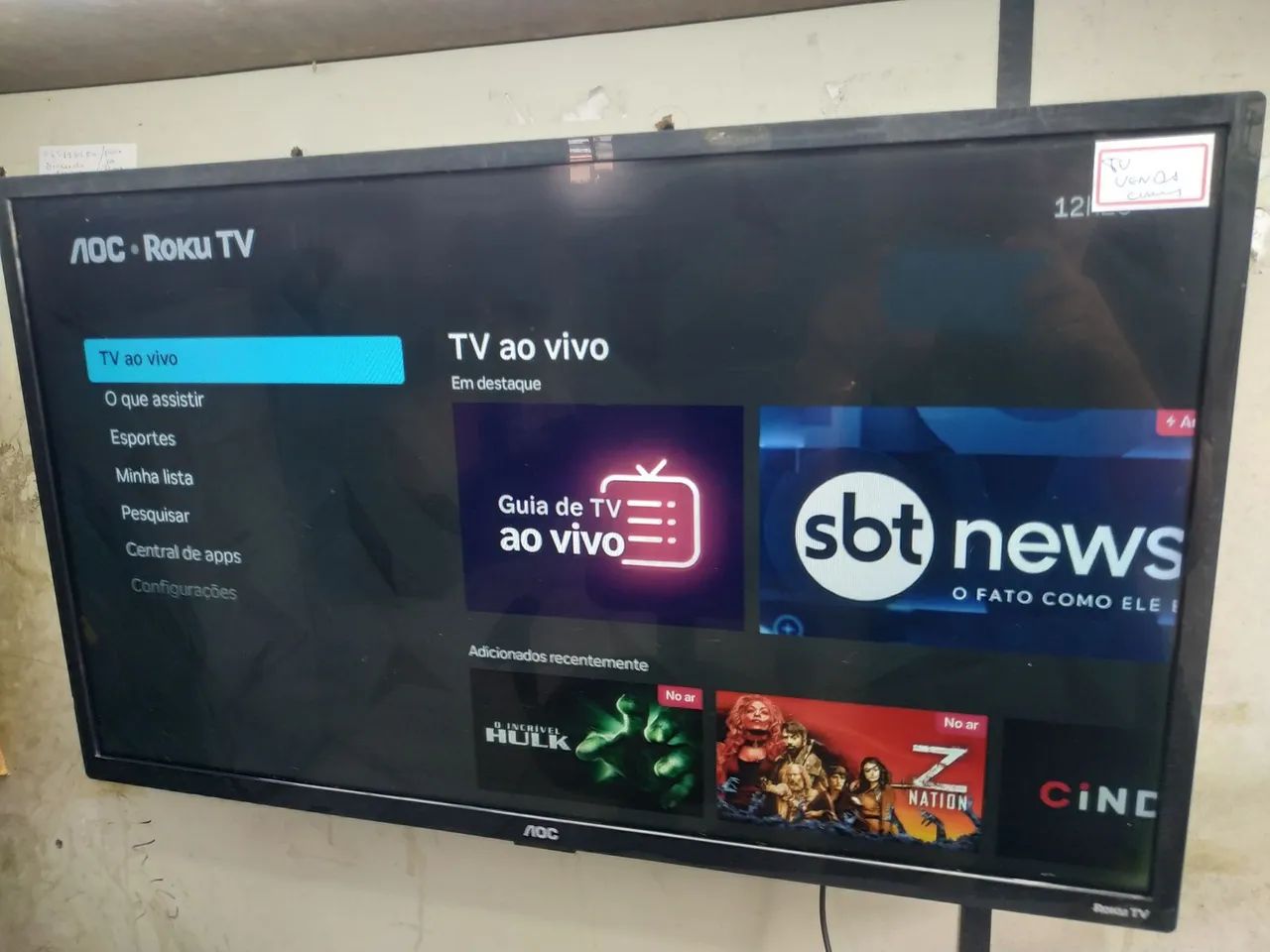 Tv AOC Roku de 32 polegadas  - Foto 4
