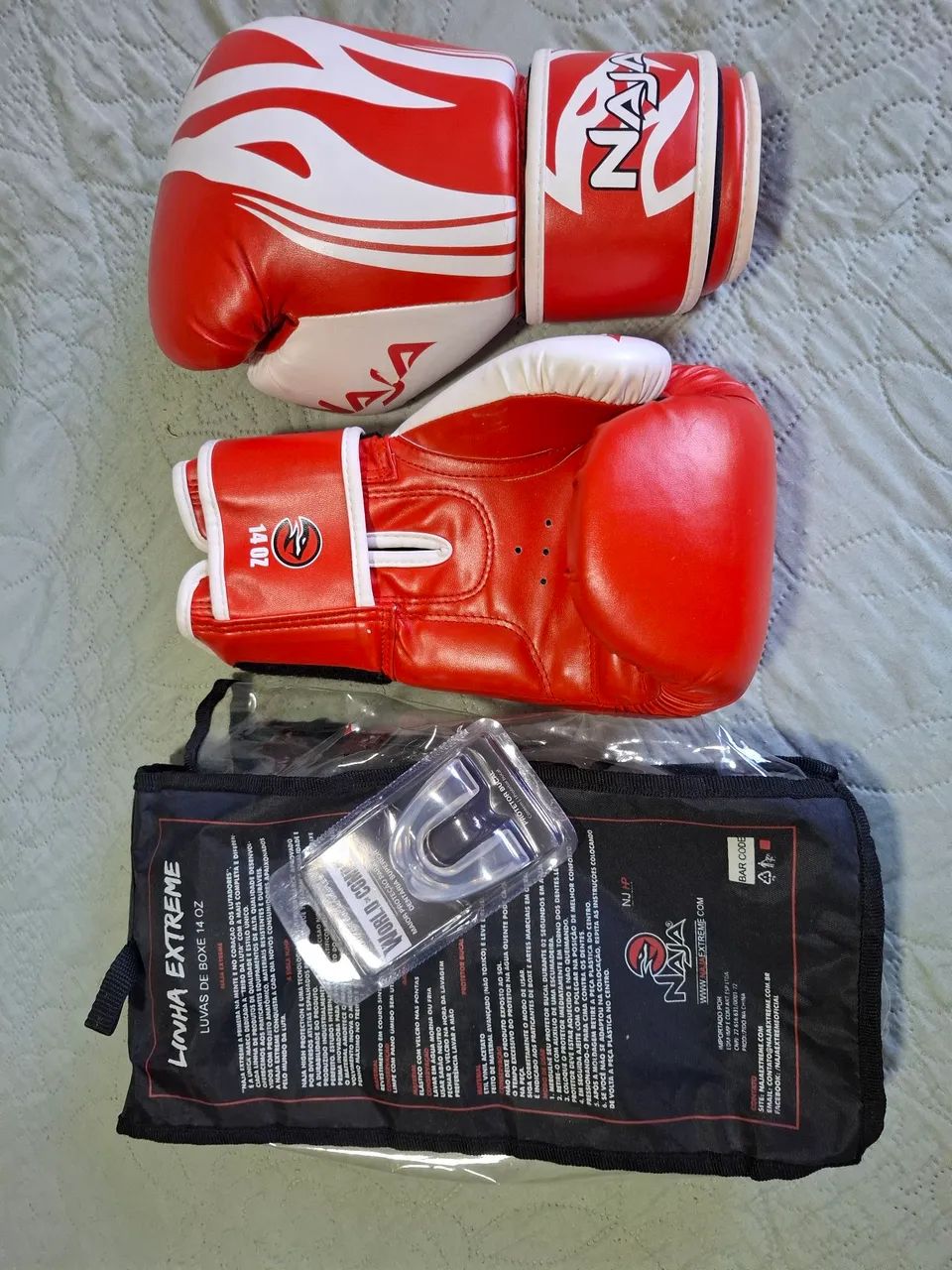 Luvas de Box 14 oz Naja Extreme - Foto 4
