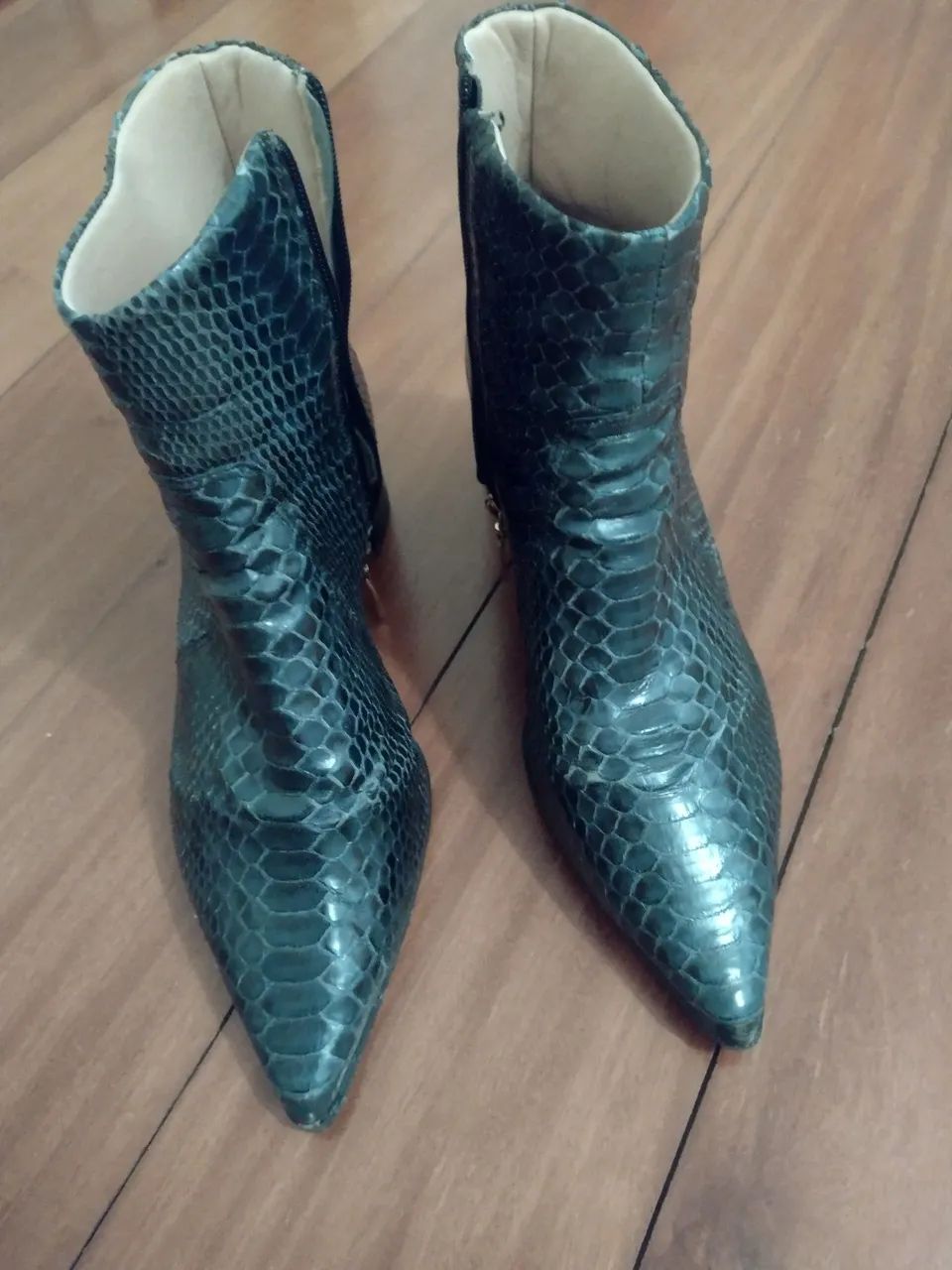 Bota azul em Phyton  - Foto 3