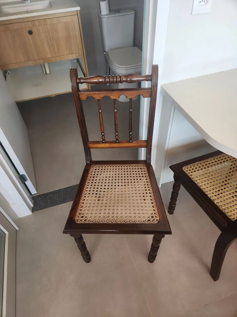 Mesa madeira maciça clássica - Foto 4