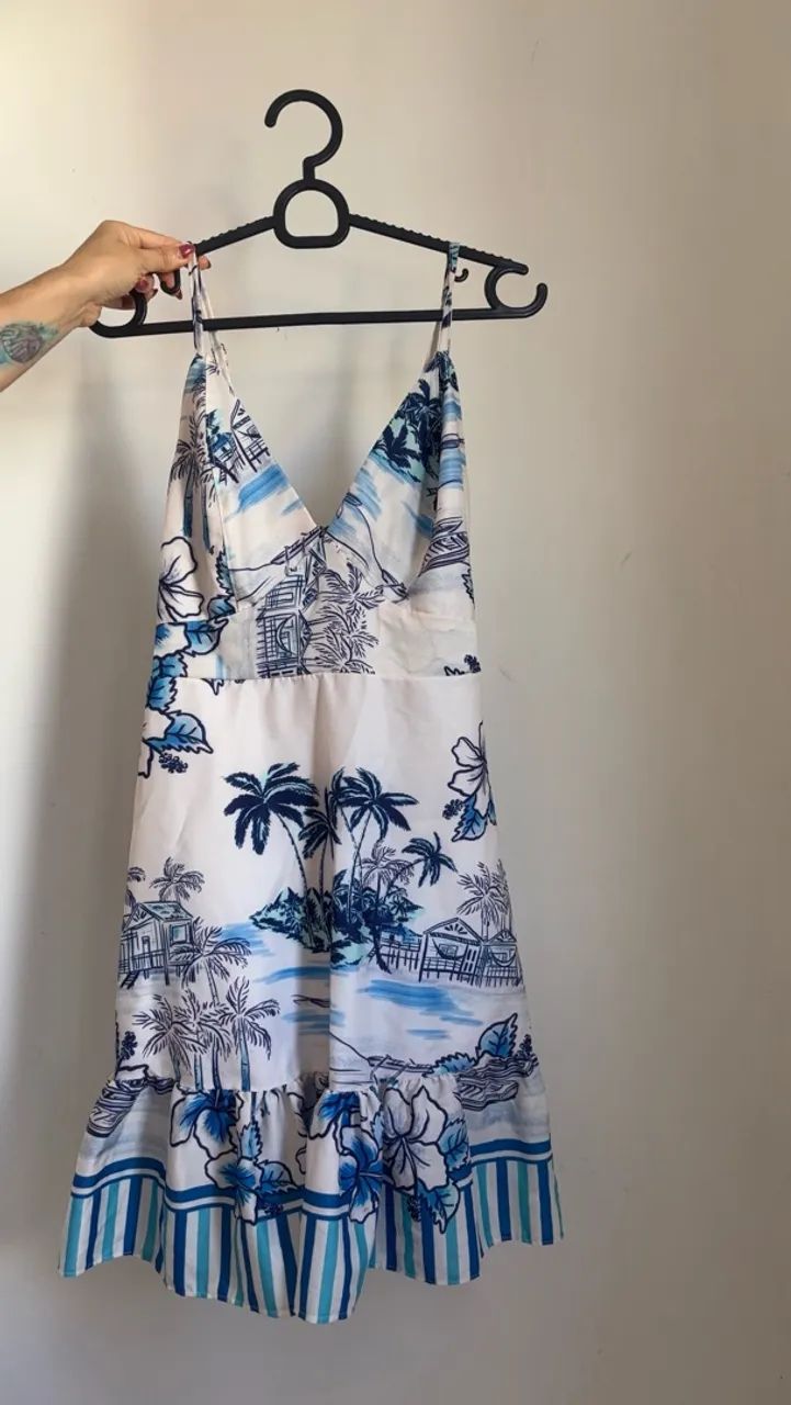 Vestido estampado 