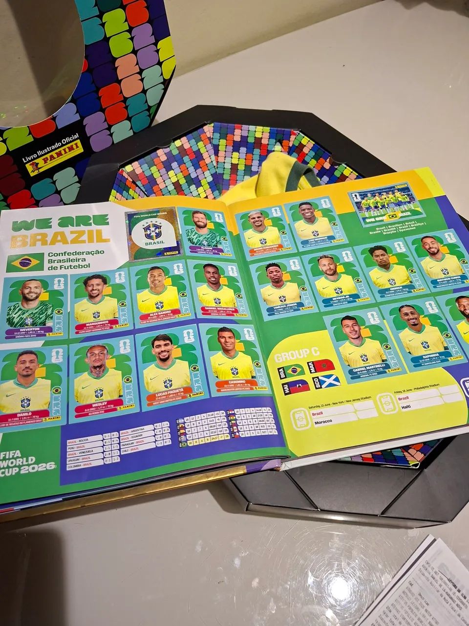 Álbum Dourado Numerado Copa 26 - Completo + Brindes - Foto 5