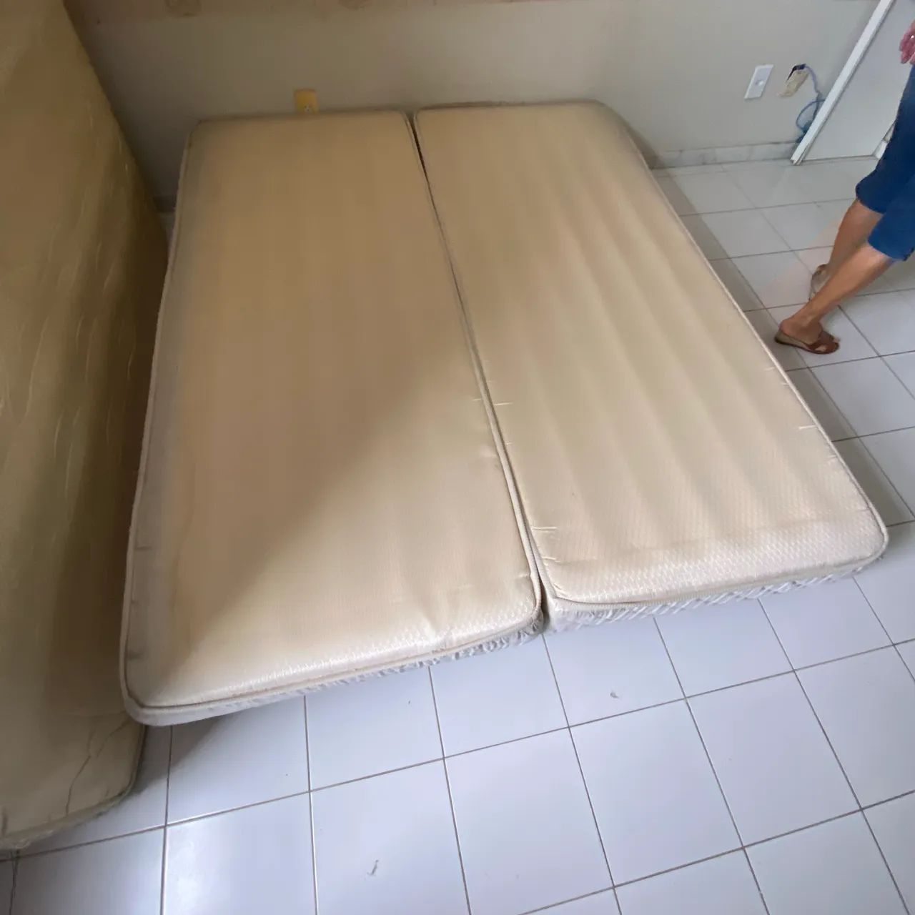 Cama box bipartida toda boa  - Foto 2