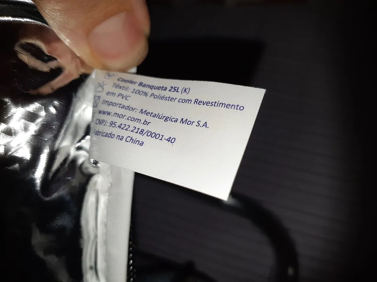Banqueta com alças e lancheira térmica de 25L - Foto 5