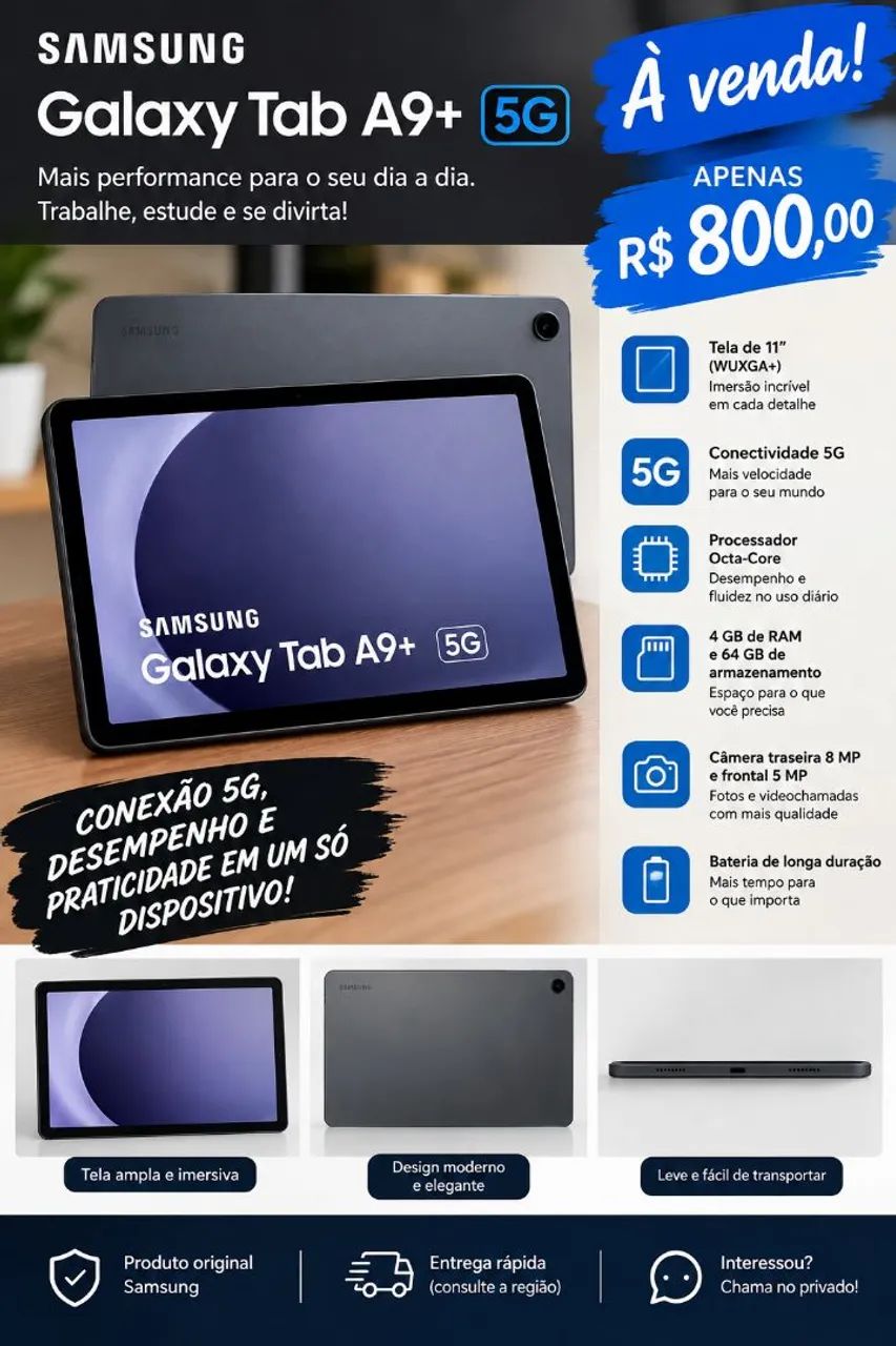 Galaxt tab A9 Plus 5G
