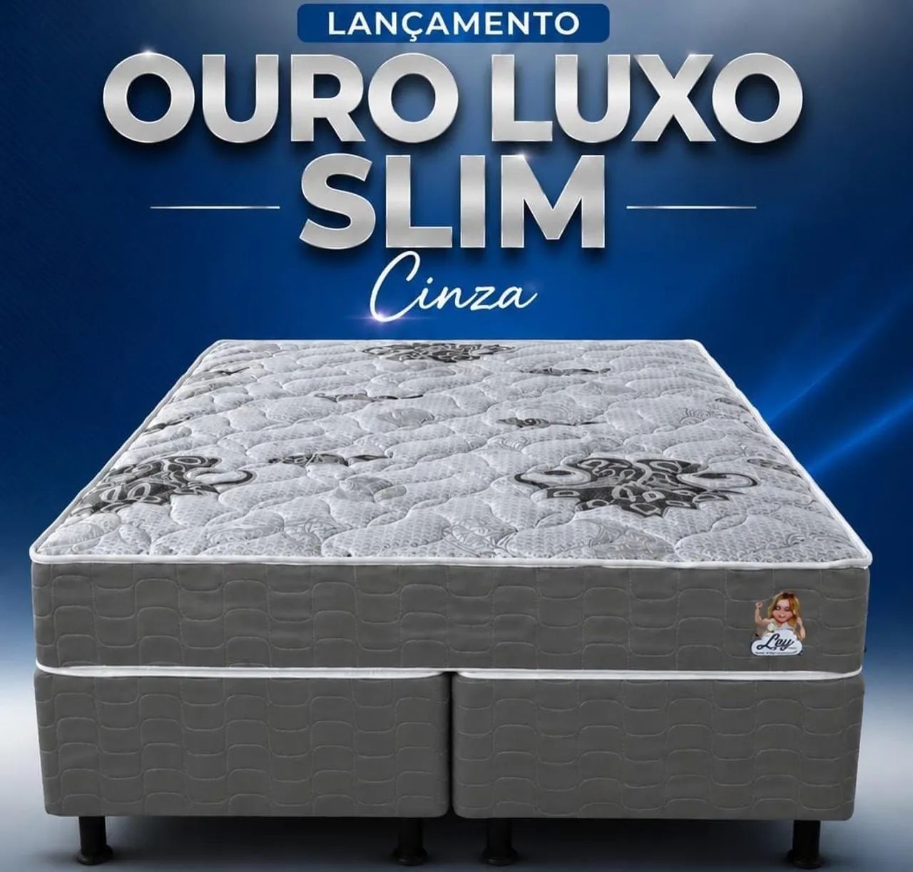 Cama queen size slim _ Brinde travesseiros!