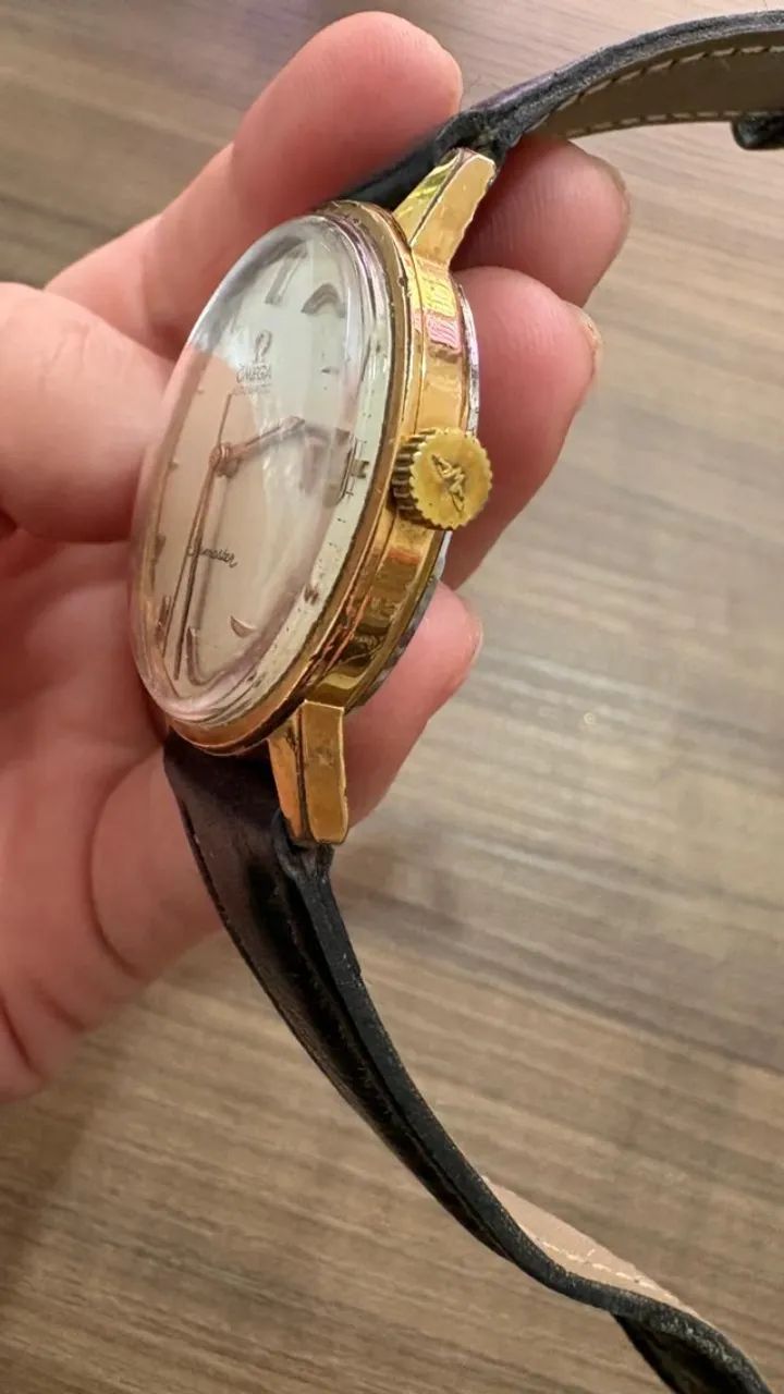 Relógio Omega Seamaster Automatic Vintage Dourado - Foto 2