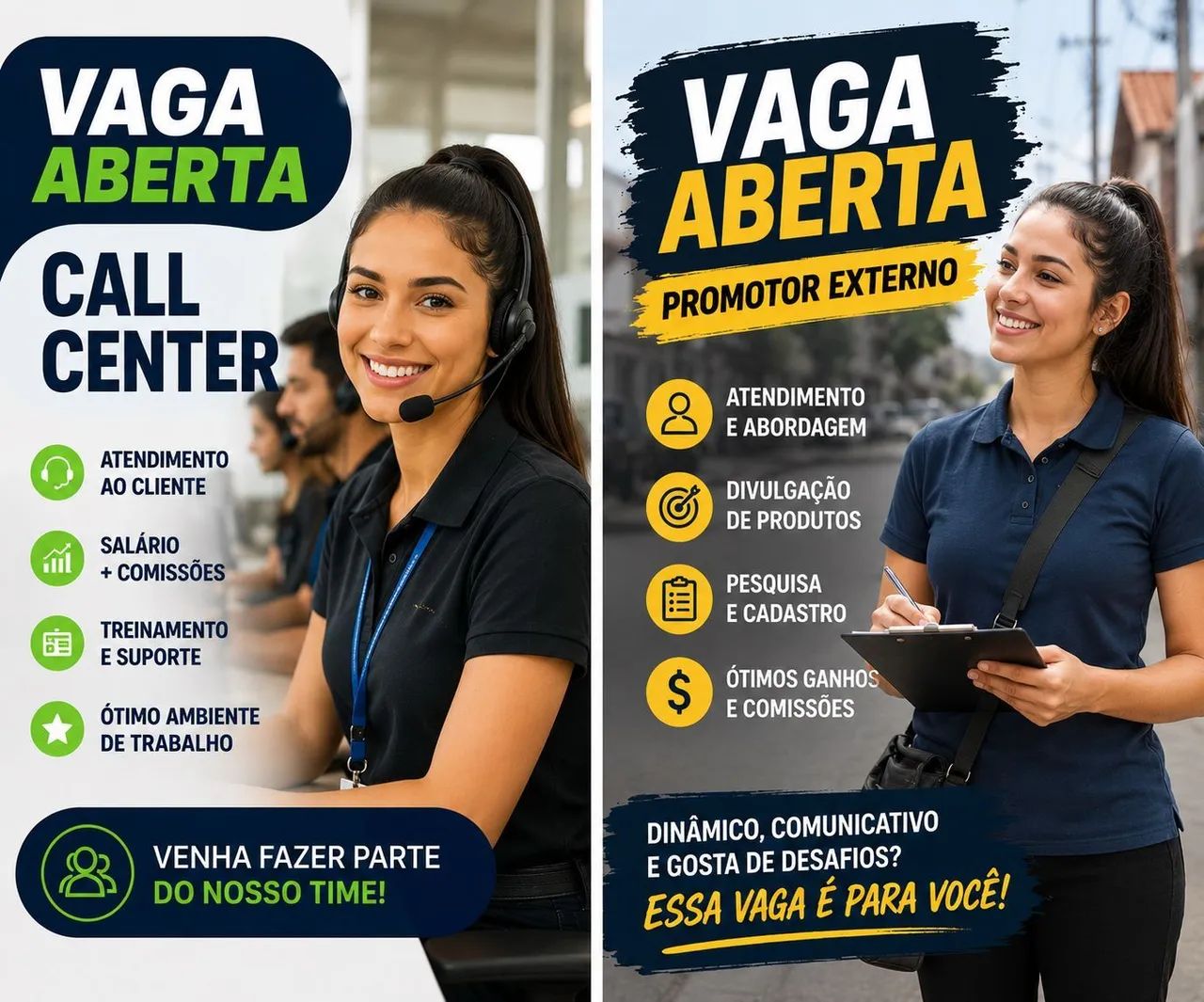 VAGA DE EMPREGO!