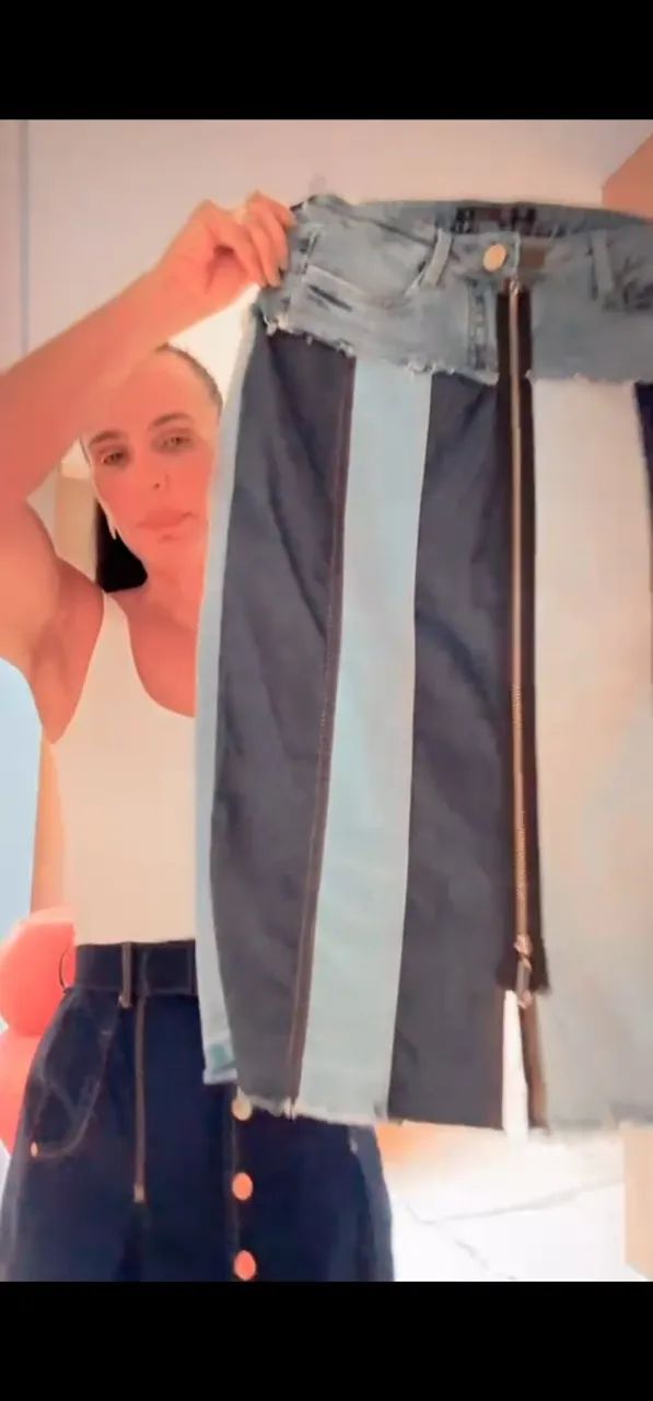Saia Jeans - Foto 2