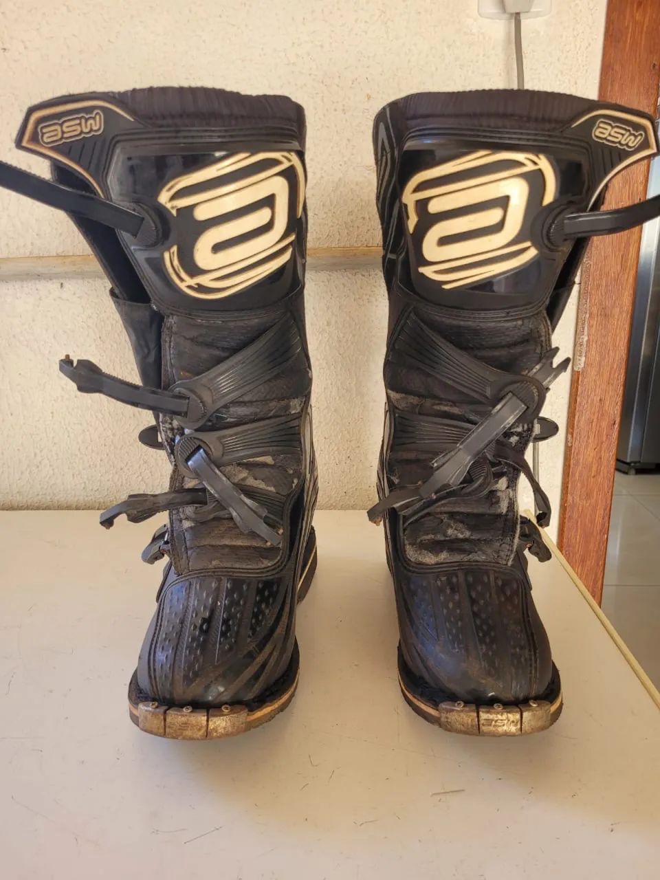 Botas de trilha ASW 41/42 usadas  - Foto 2