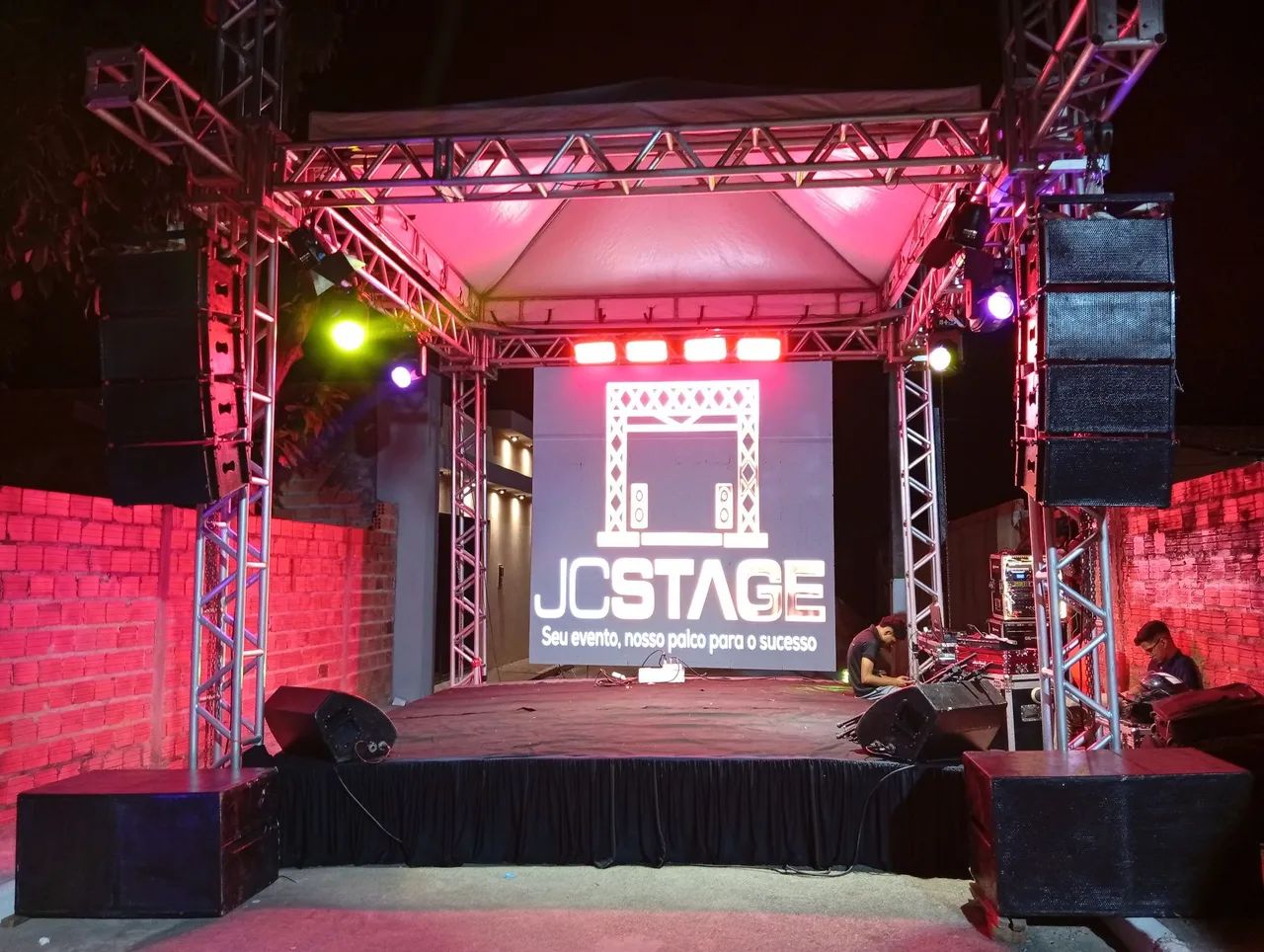 Som luz grid tenda e palco - Foto 3