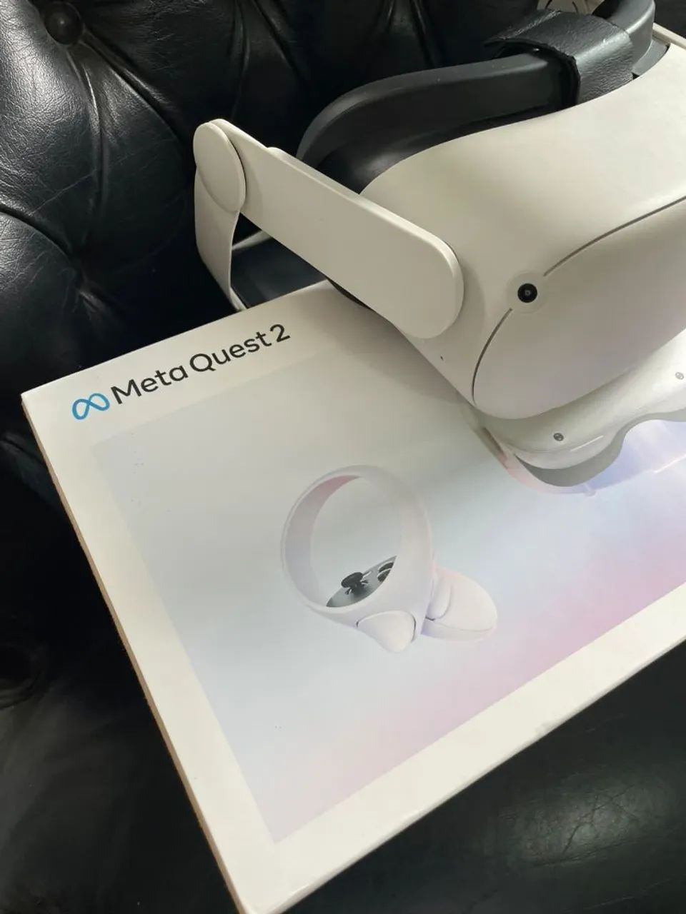 Meta Quest 2 128GB + 2 Controles + Caixa Original - Excelente
