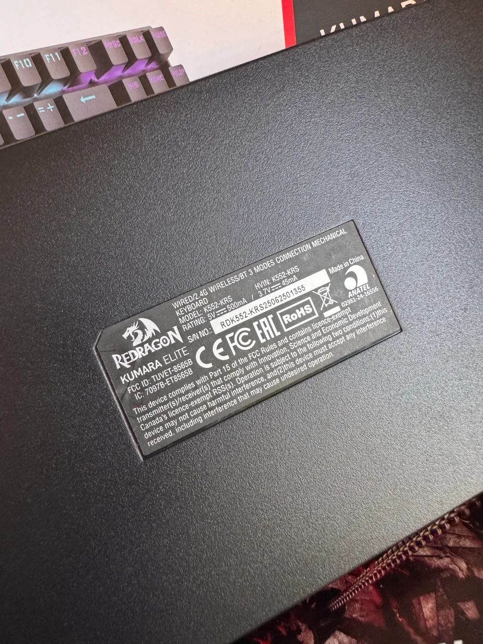 Teclado Redragon Kumara Elite - Foto 2