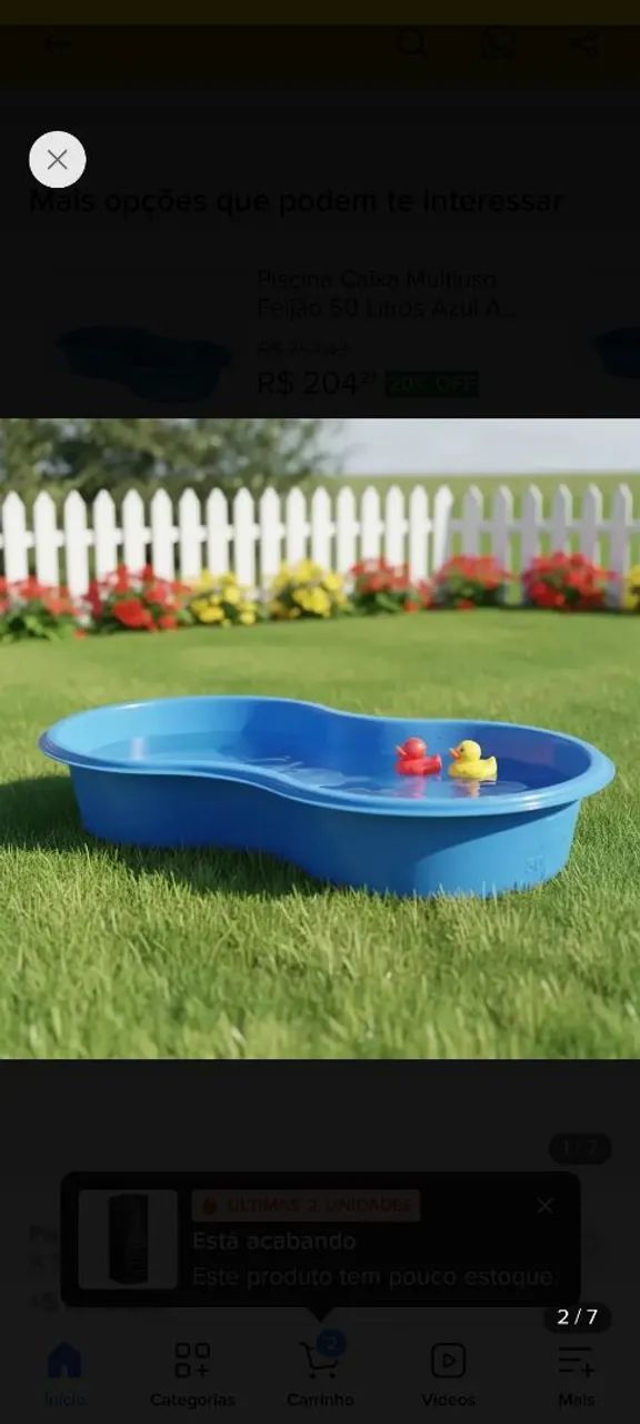 Piscina de Plastico