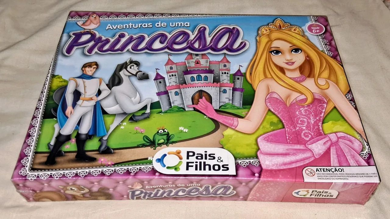 Jogo de Tabuleiro Aventuras de uma Princesa - Foto 2