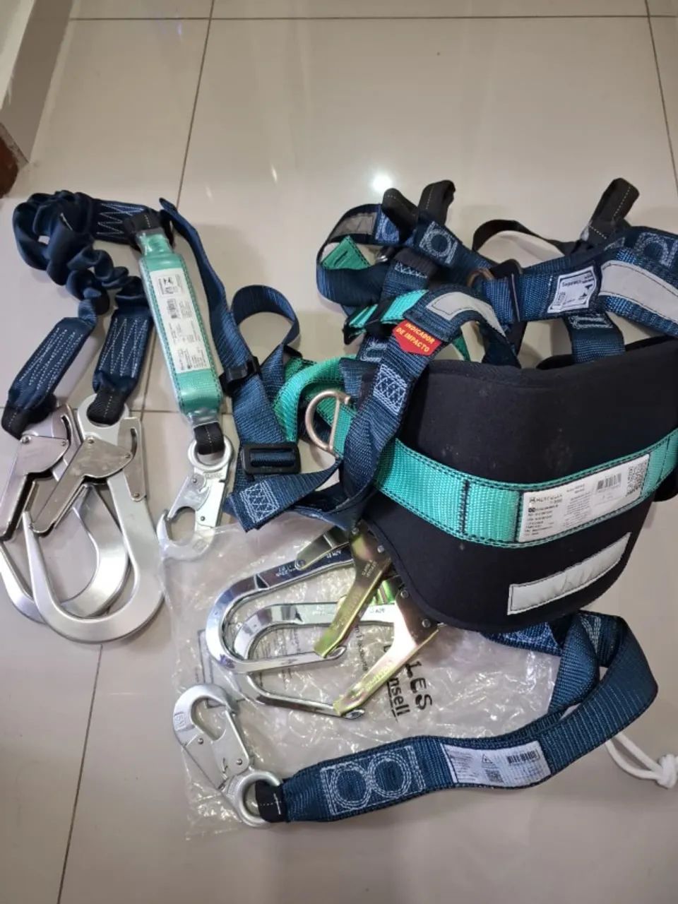 Cinto de segurança tipo paraquedista para trabalho em altura - Foto 4