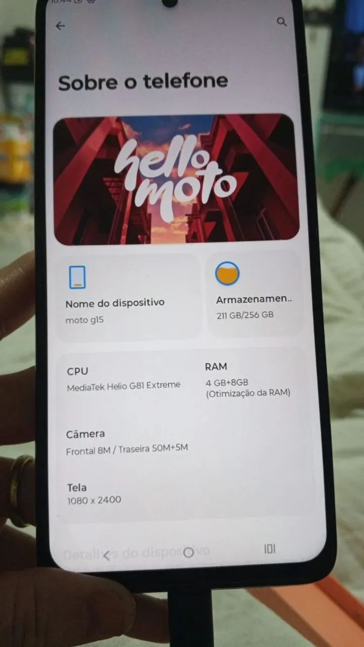 Moto G 15 Semi-novo Celular  - Foto 4