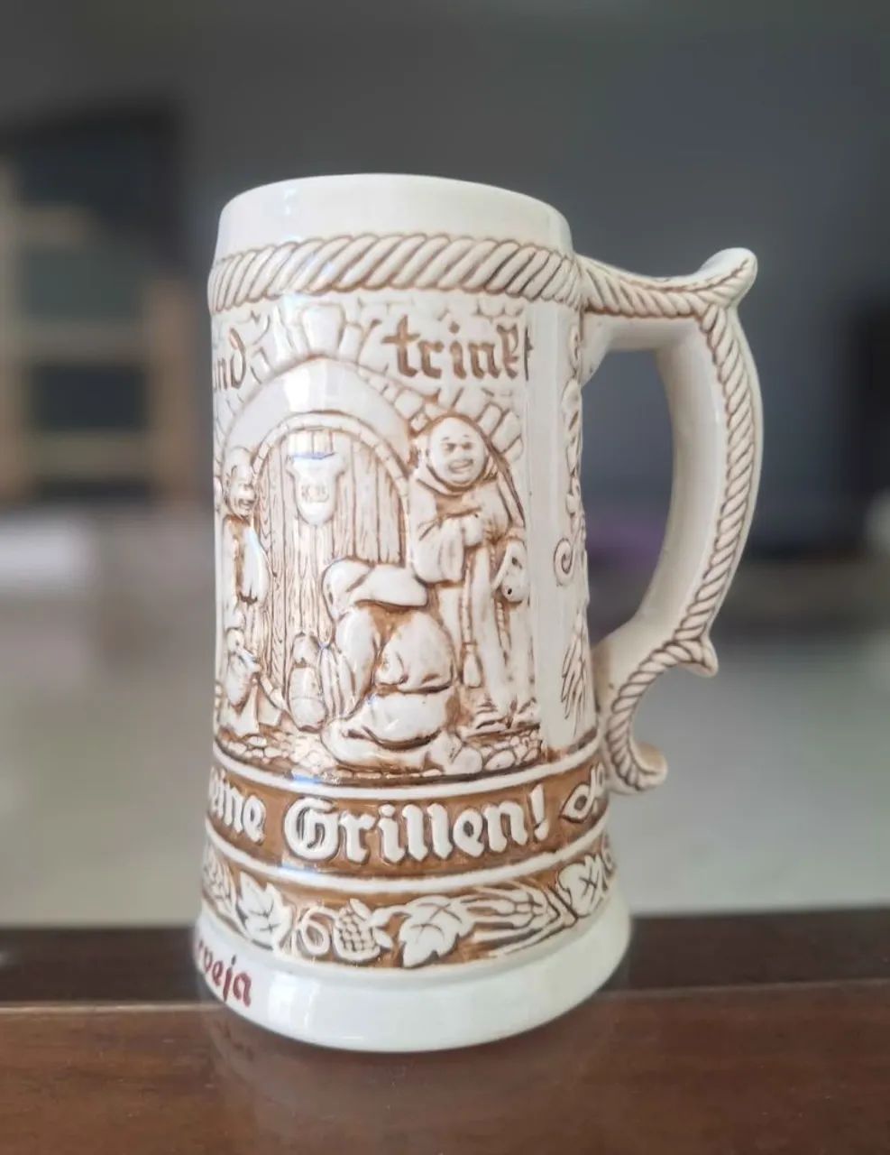 Caneca de chopp antiga vintage 
