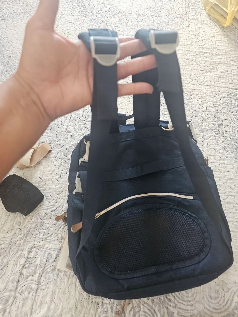 Mochila de maternidade e passeio - Foto 5