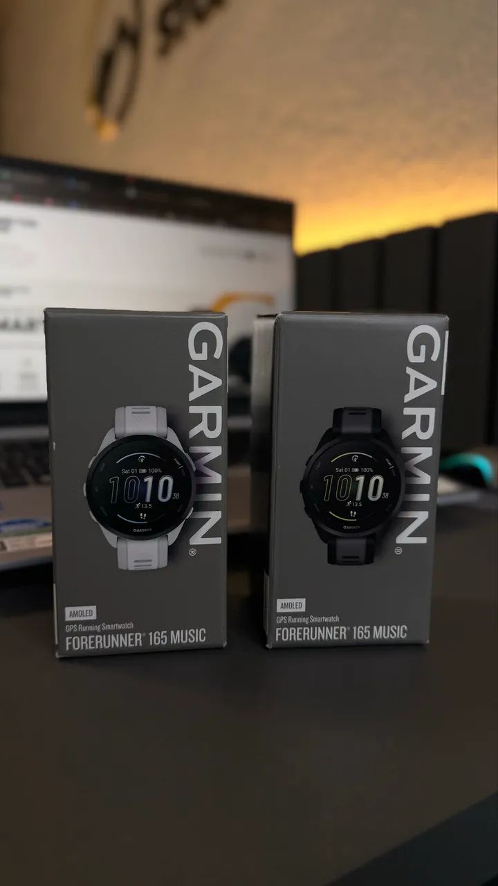 Relógio Garmin Forerunner 165 Music Novo Garantia 