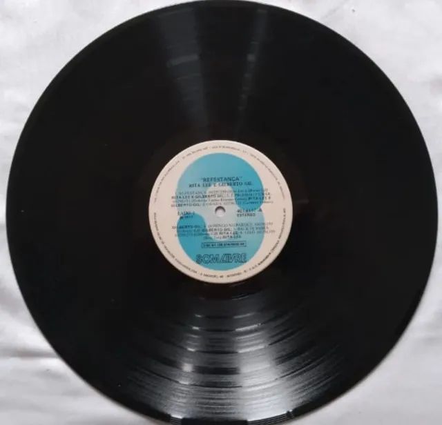 LP VINIL RITA LEE CLÁSSICO - SAÚDE COM ENCARTE E CARTEIRINHA FÃ CLUBE - Foto 5