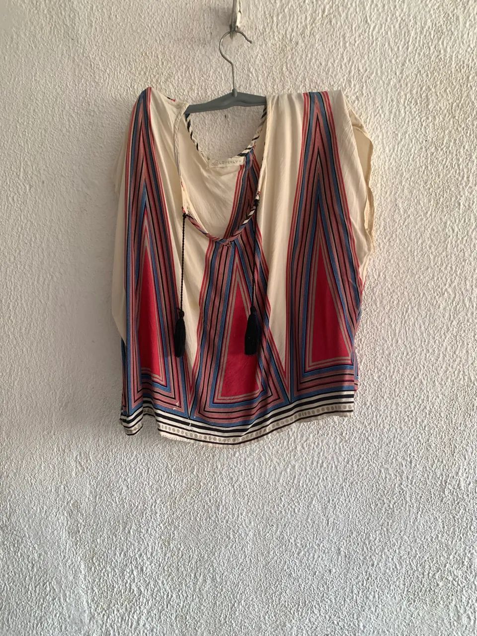 Blusa em viscose tamanho G seminovo