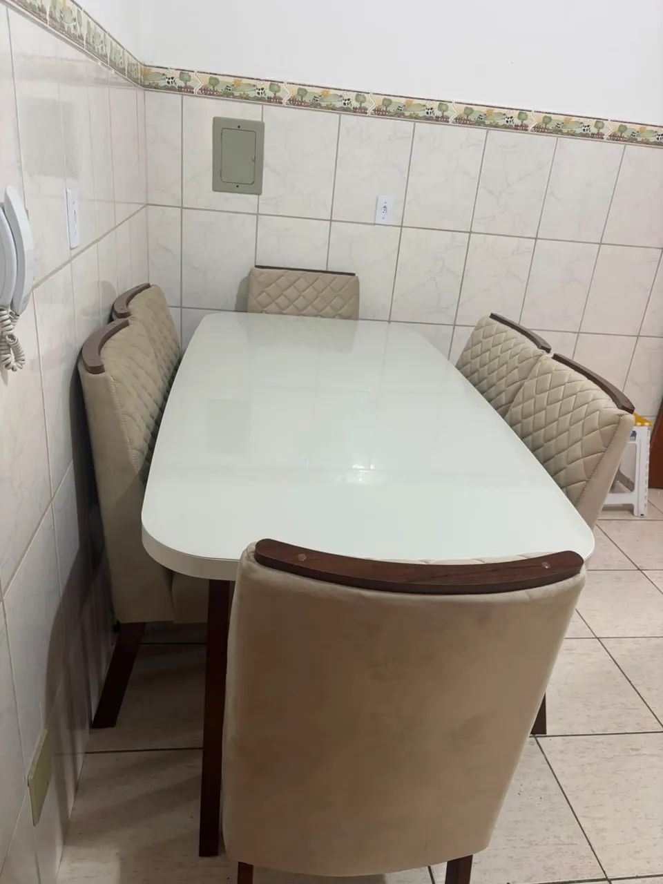 Mesa de 6 lugares nova 