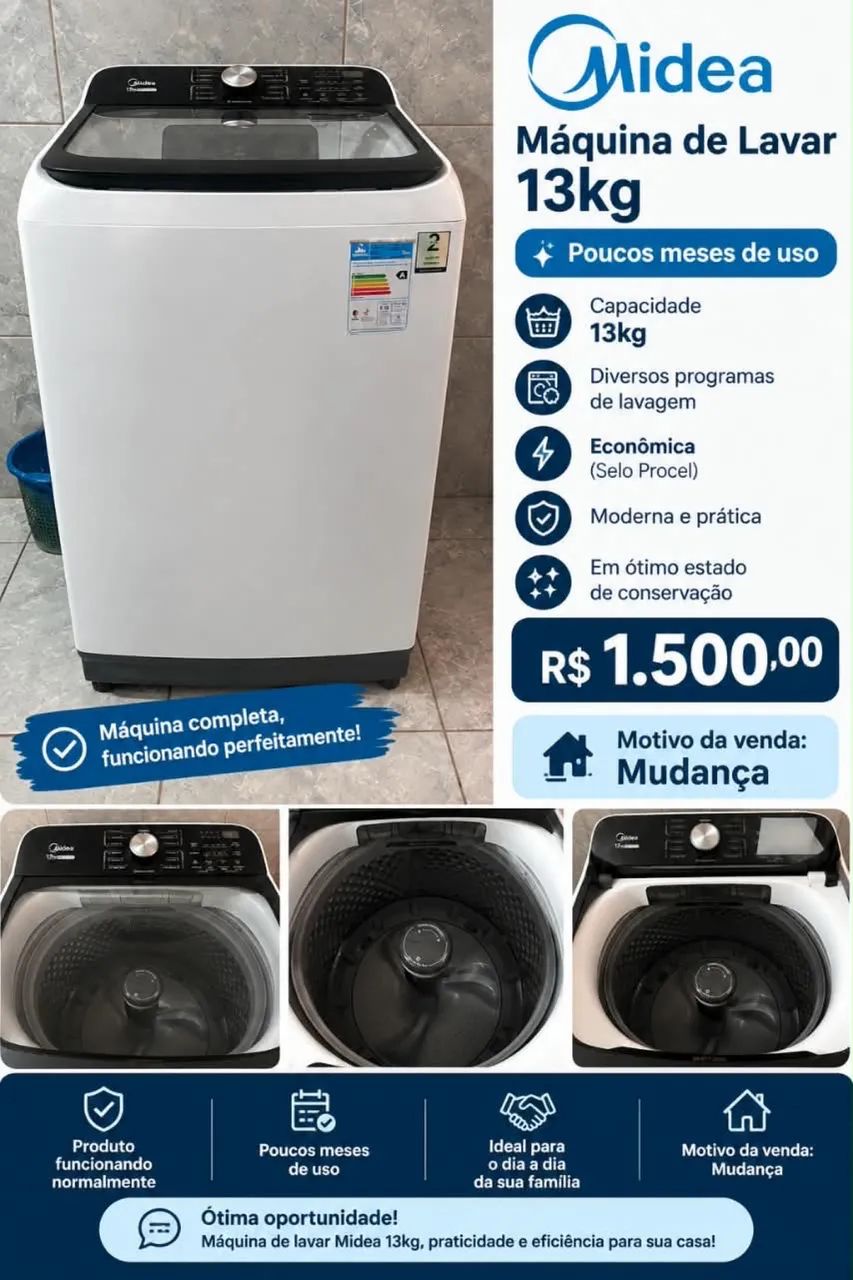 Máquina de lavar  - Foto 4