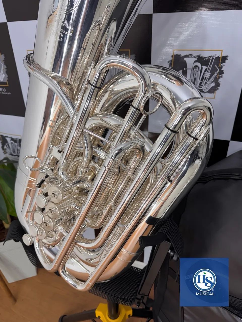Tuba HSTB1 Cc Prata 5/4 - Foto 3