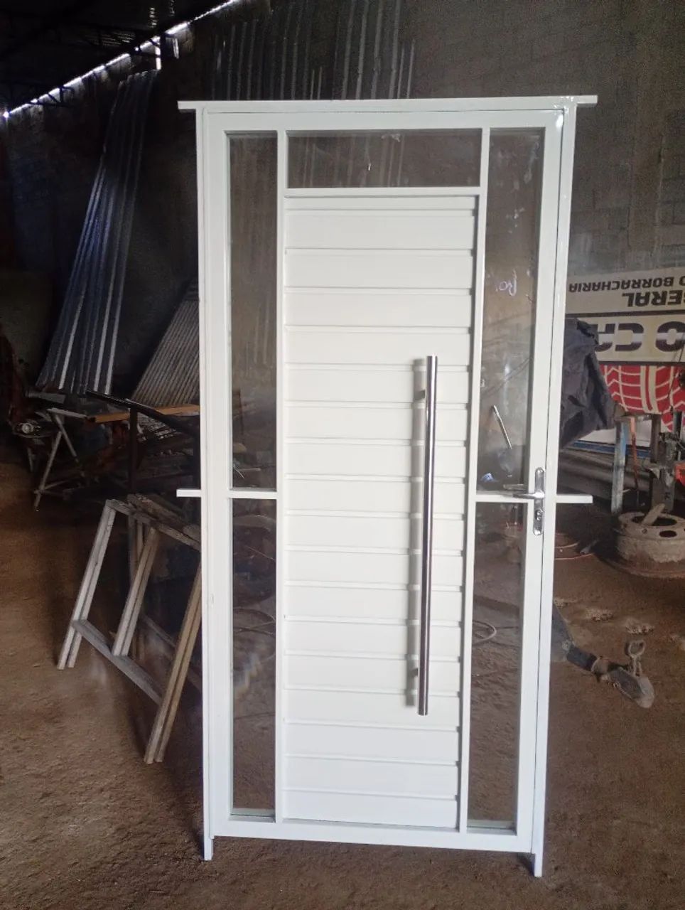 Porta galvanizada  - Foto 2