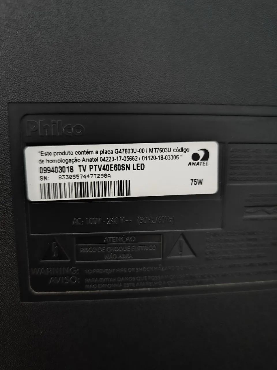 SMART TV PHILCO 40 POLEGADAS - Foto 2