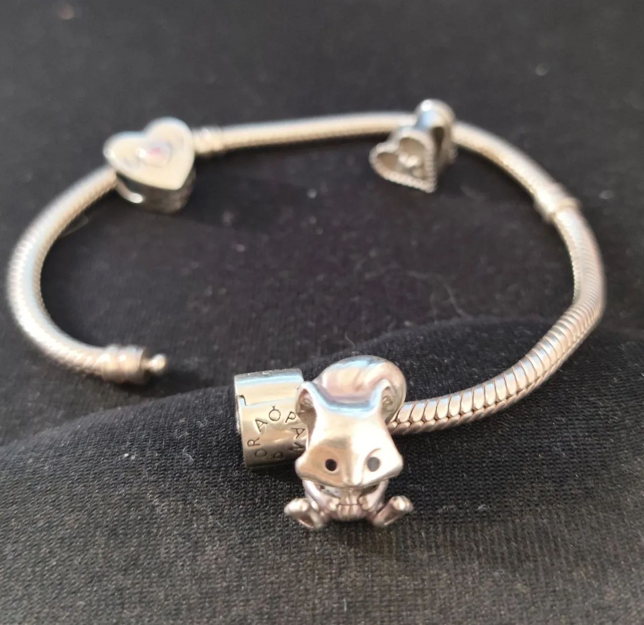 Pulseira Pandora ORIGINAL + BERLOQUES - Foto 3