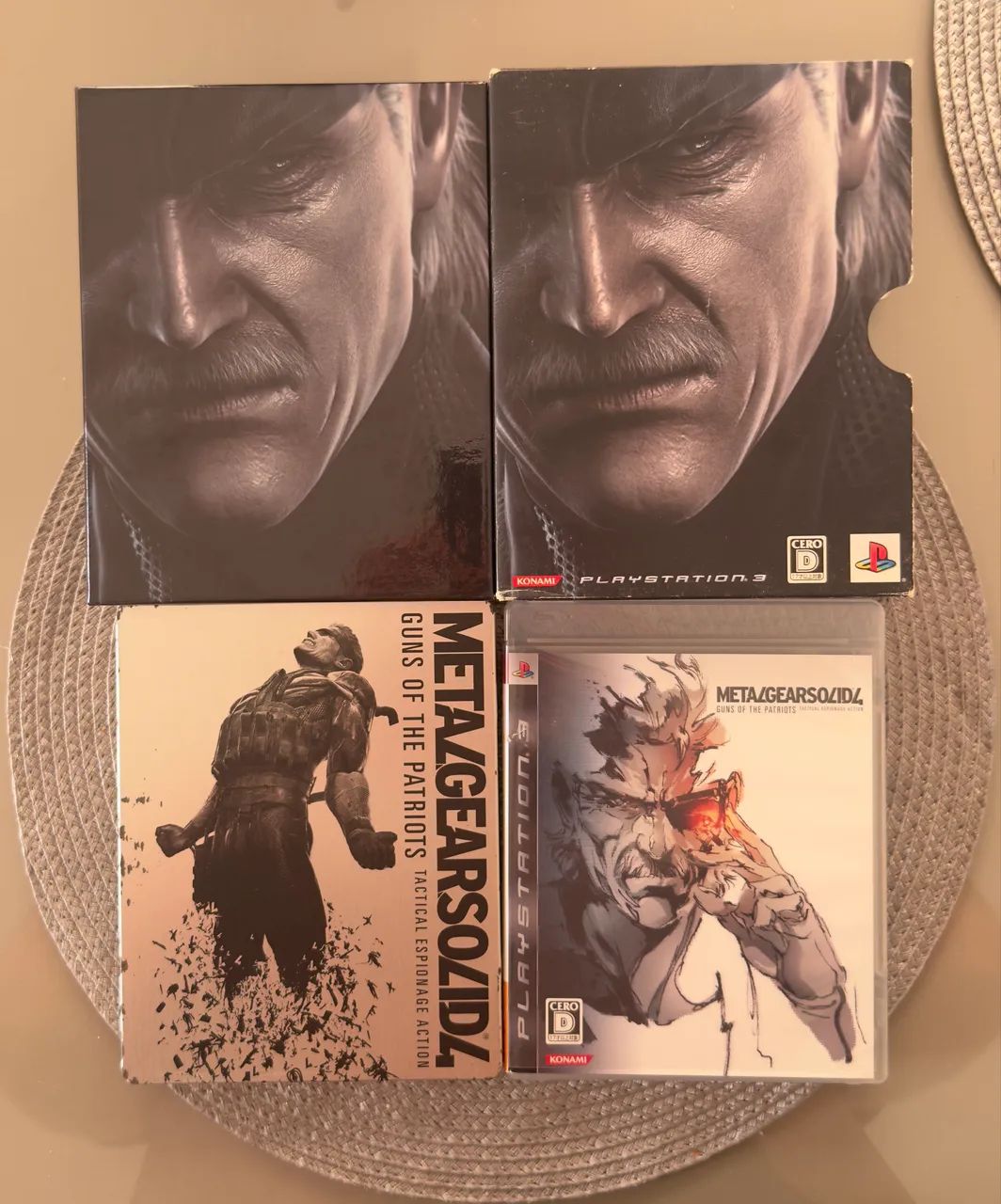 Metal Gear Solid 4: MGS4 Limited Edition - PS3 (Edição Limitada Japonesa Completa) - Foto 3