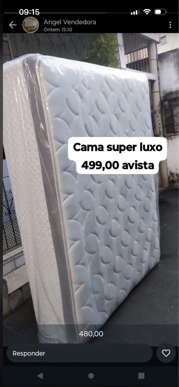 Cama de casal luxo