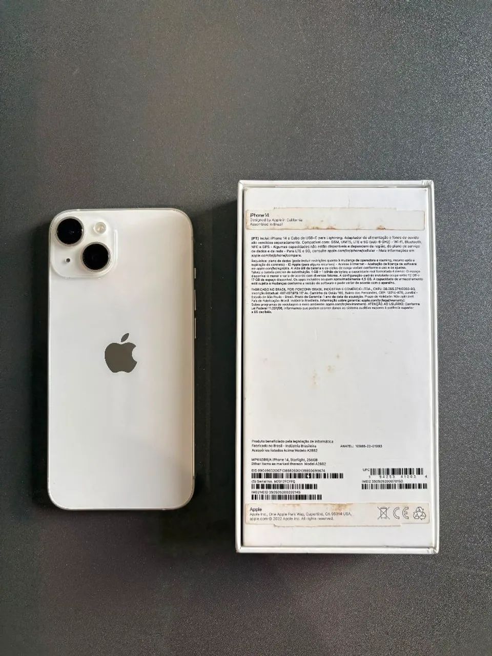 iPhone 14 256GB branco - Celulares e Smartphones - Vila Tibério