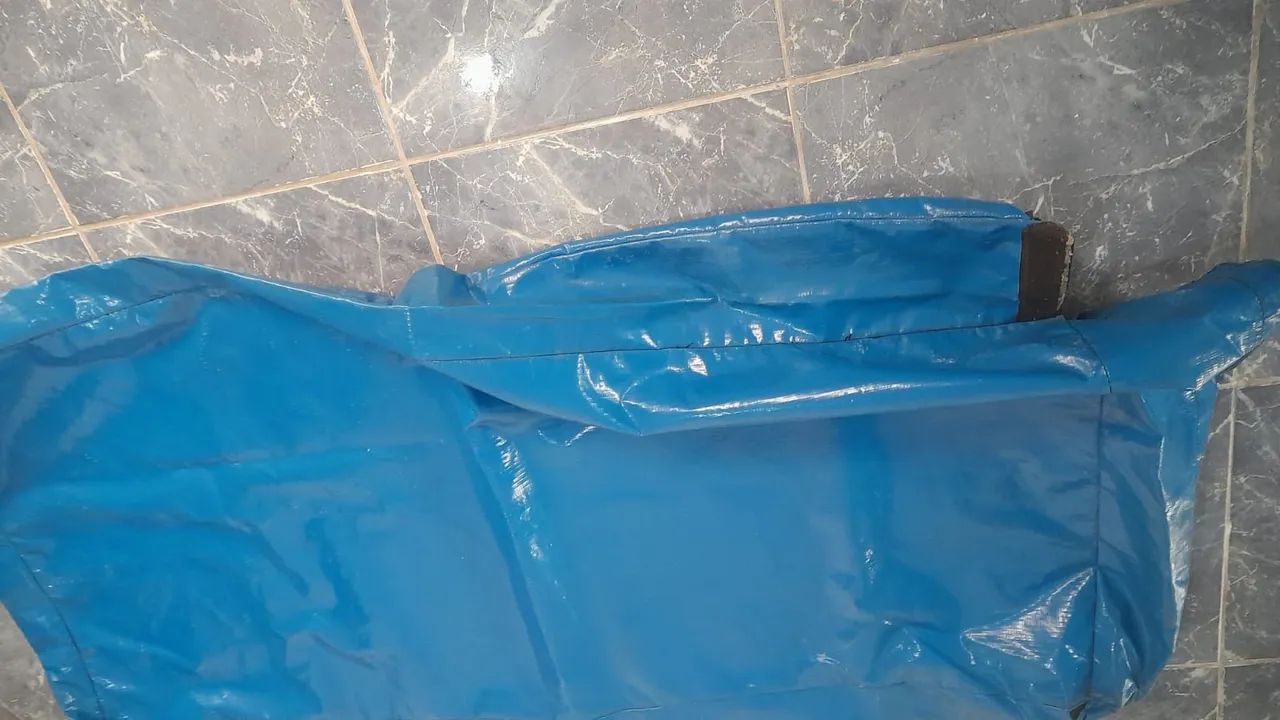 Capa em lona reforçada, com velcro - Foto 3