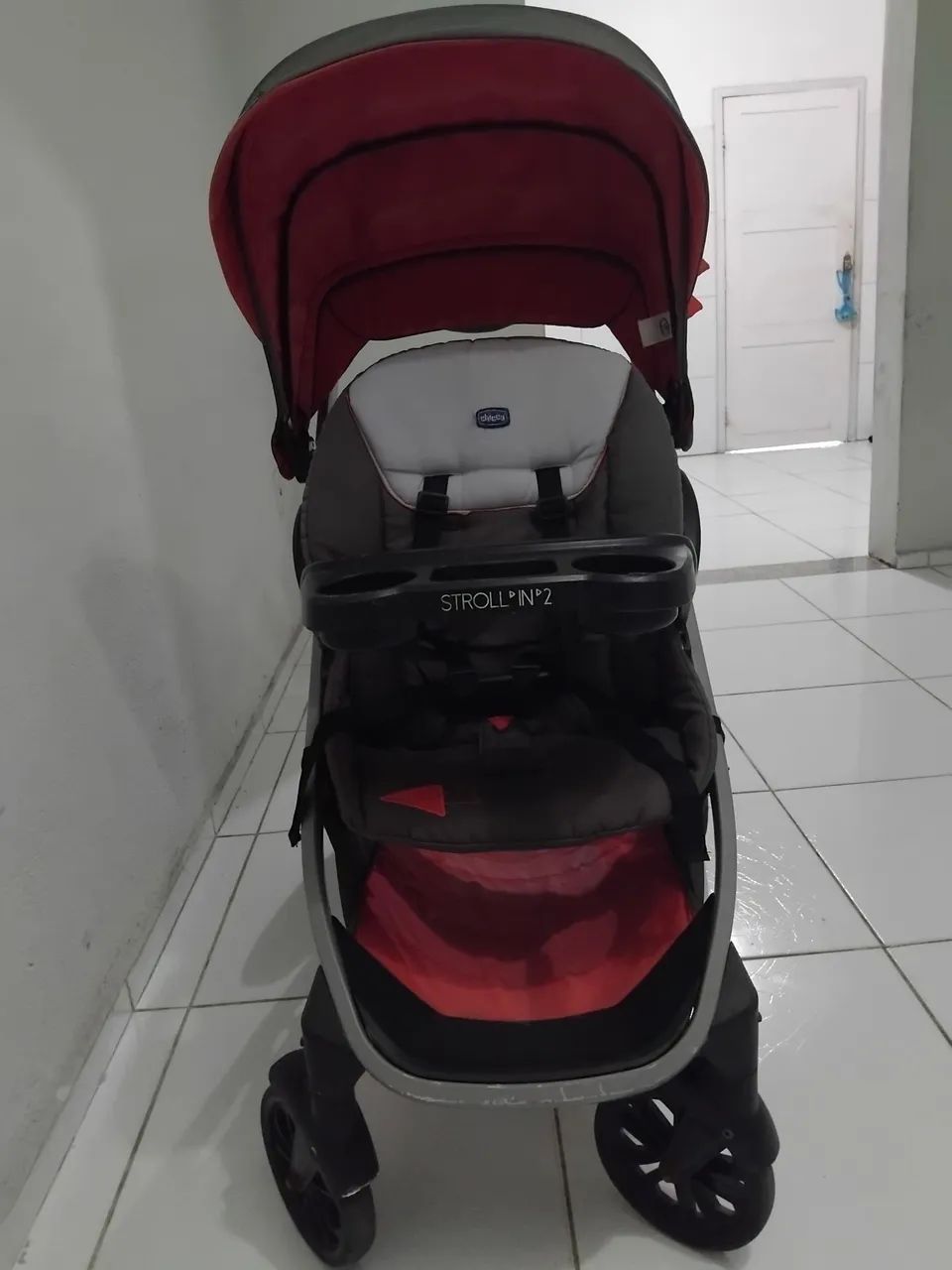 Carrinho de bebê para 2 crianças  - Foto 4