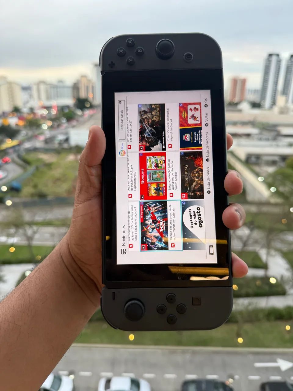 GAME NINTENDO SWITCH ( V2 ) USADO!!!! - Foto 2