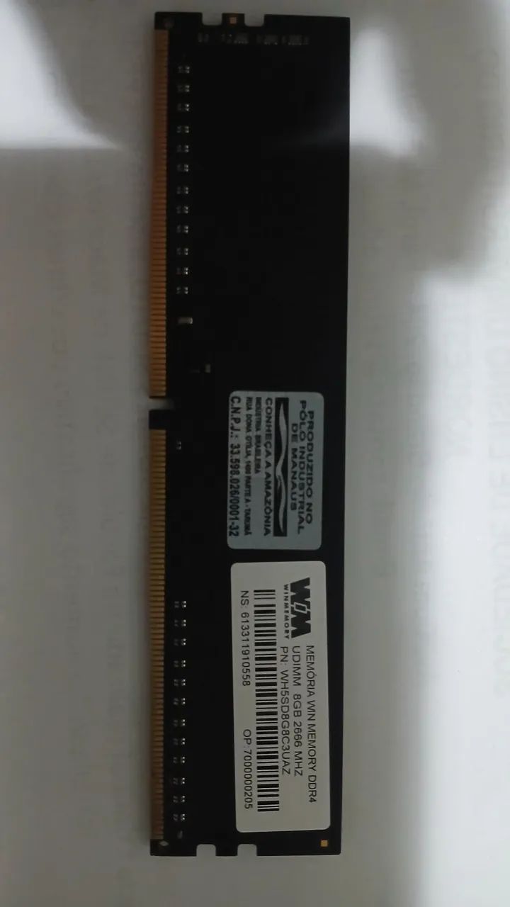 Memória Desktop  Win DDR4 2666 8gb