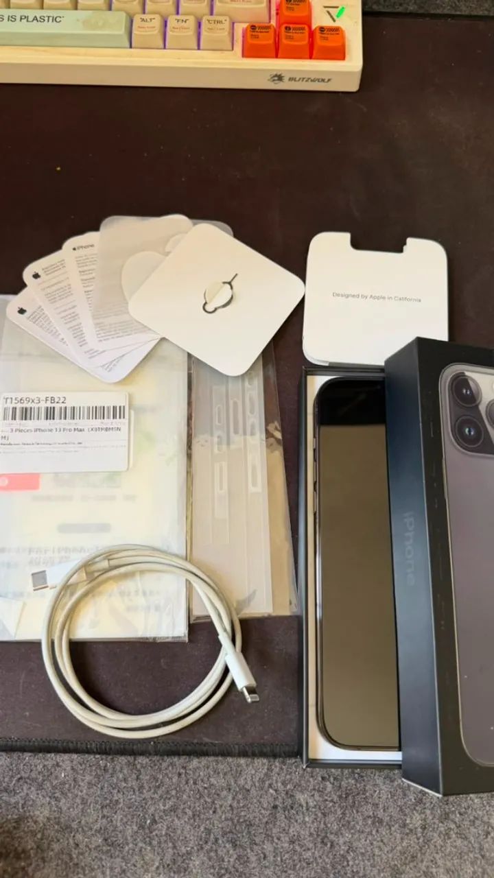 iPhone 13 Pro Max 128GB Cinza Espacial | Excelente Estado - Foto 5