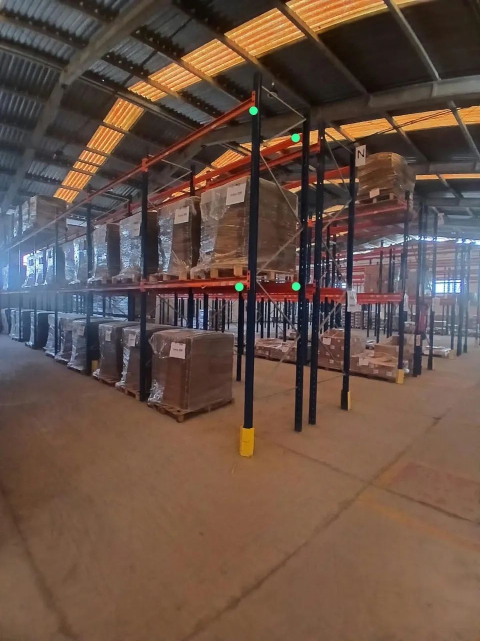 estrutura porta pallets 