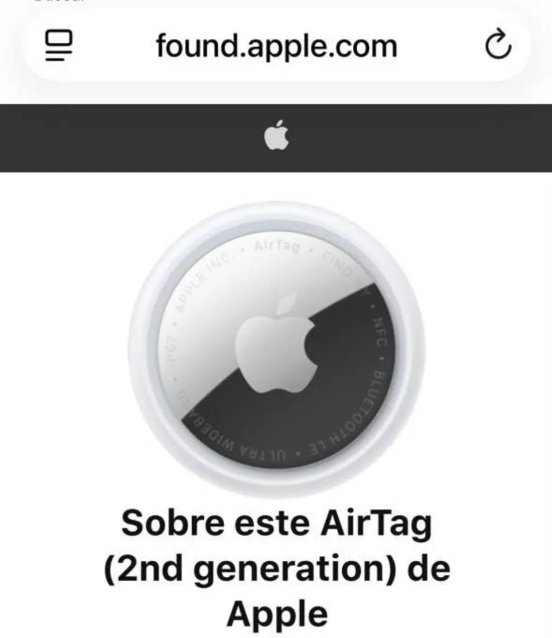 AirTag 2° geração  - Foto 3