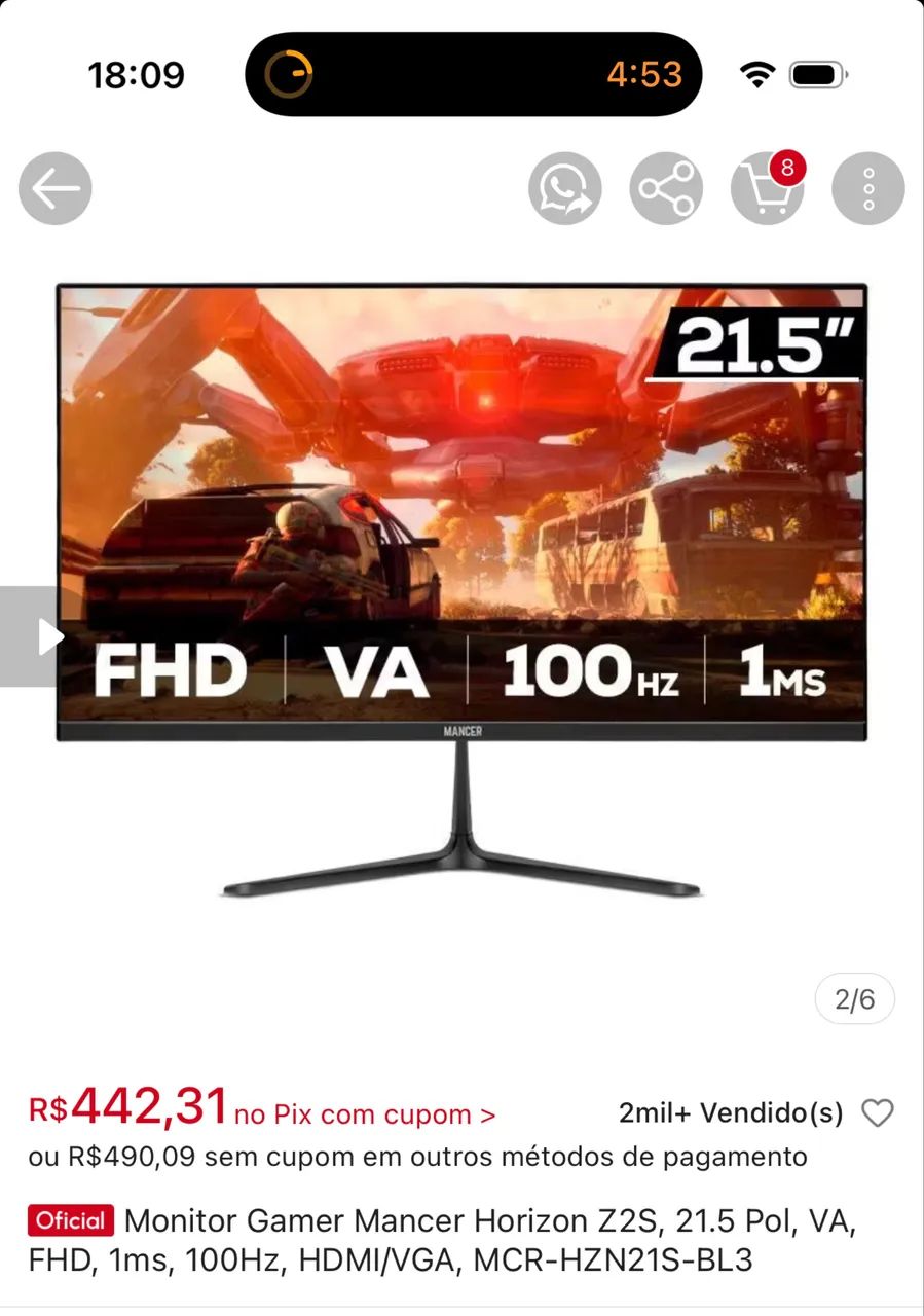 MONITOR MANCER  - Foto 2