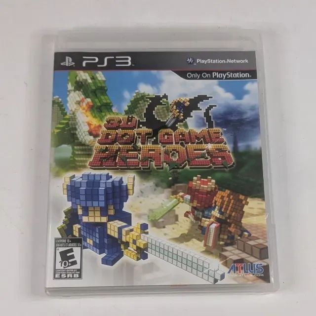 3D Dot Herpes Ps3 americano com manual