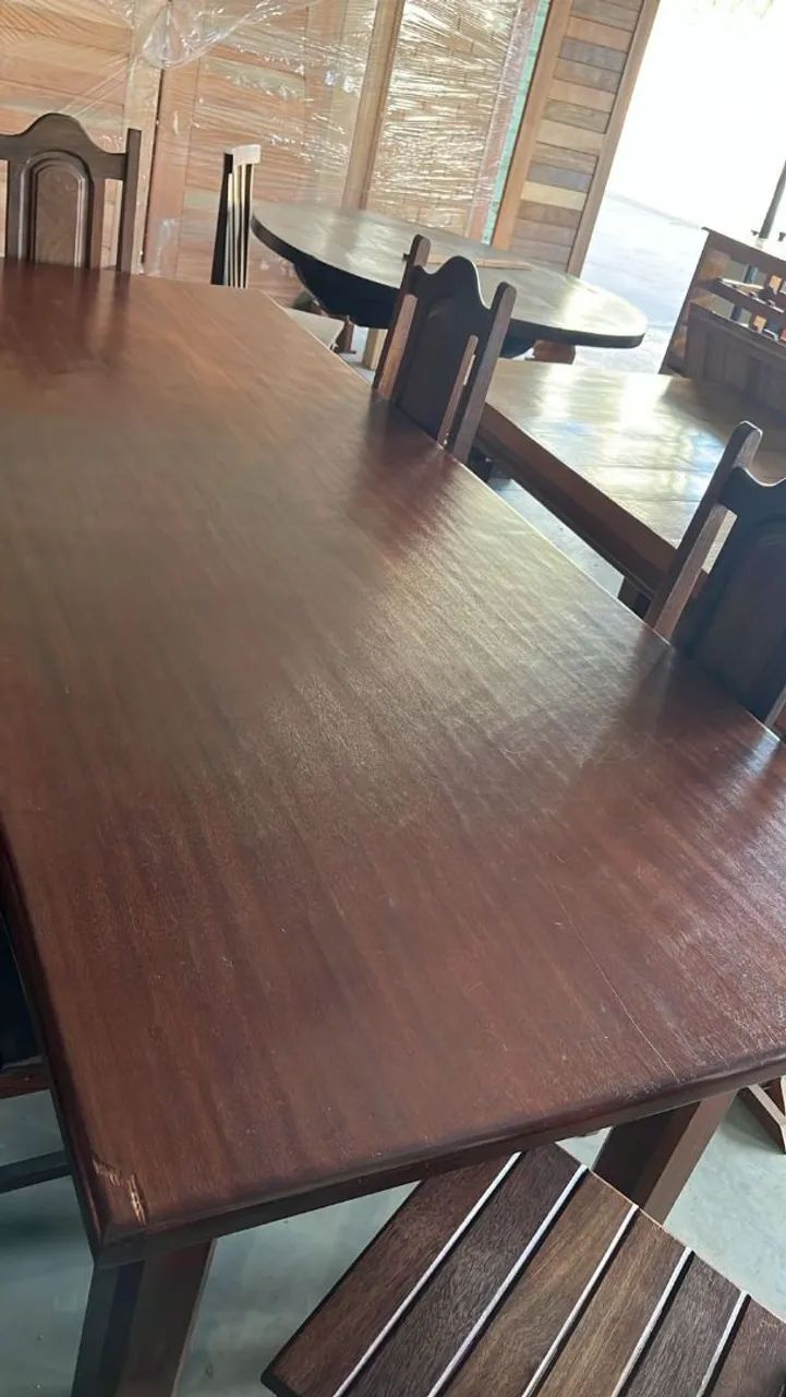 Mesa de jantar com 6 cadeiras - Foto 3