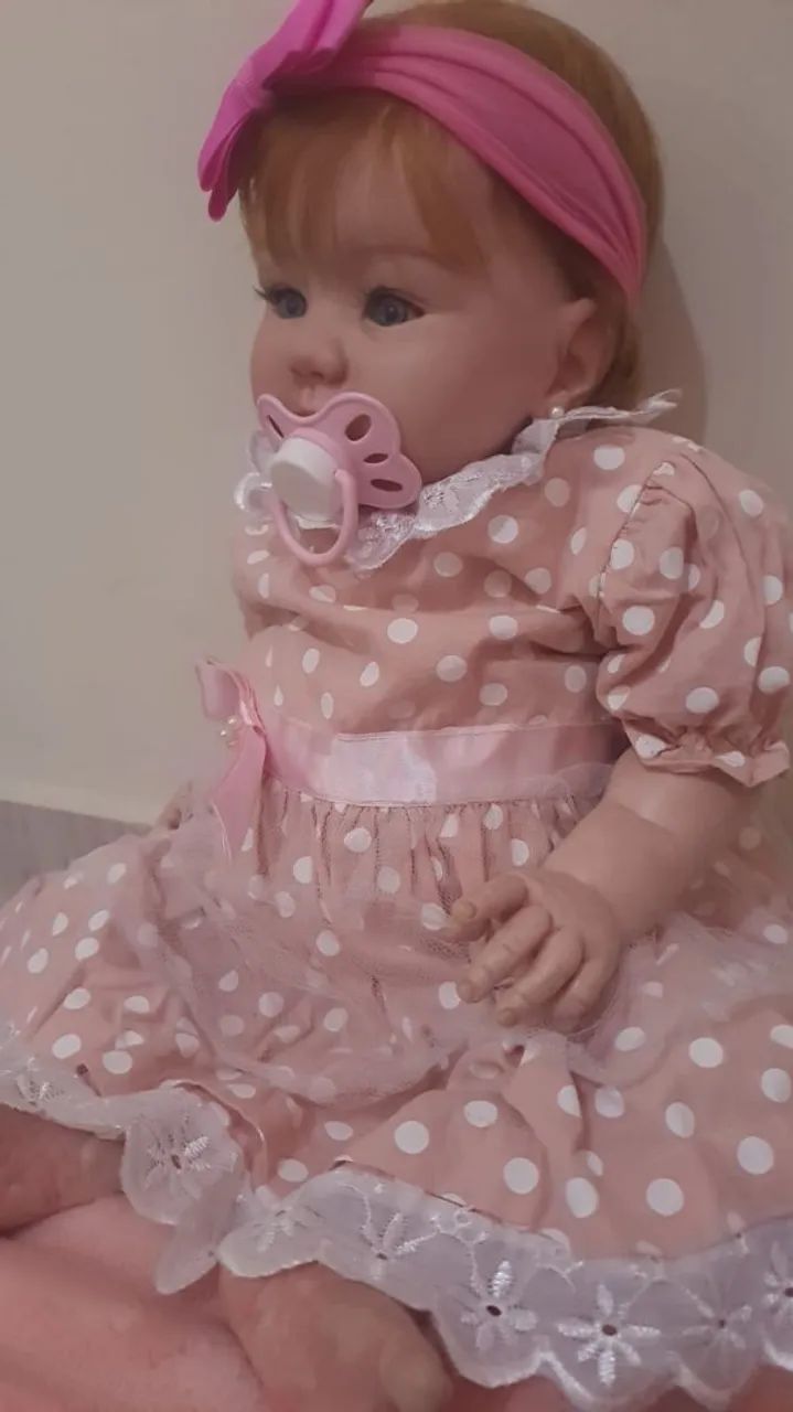 Vendo esse bebe reborne peso de RN, aproximadamente 40cm - Foto 5