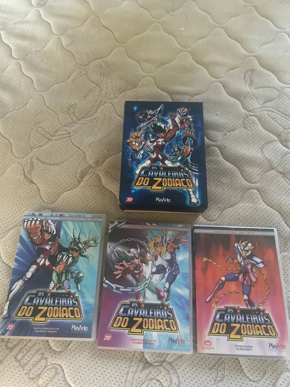 Box Cavaleiros do Zodíaco Playarte - DVD, Blu-Ray e Vídeo Cassete
