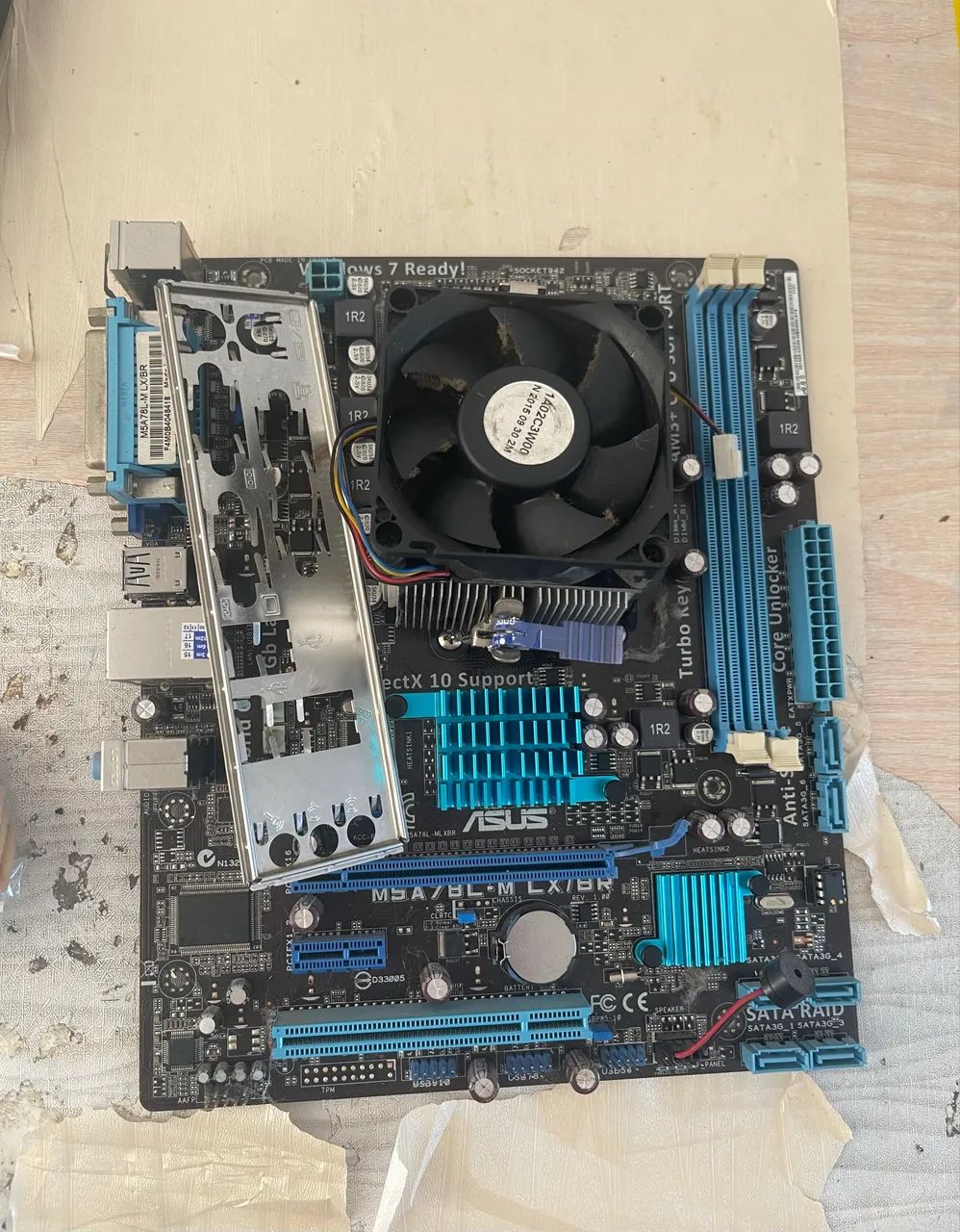 Kit Usado AMD FX-6300 + Placa-mãe AM3+