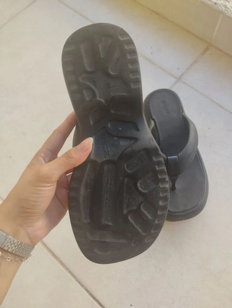 Melissa preta tamanho 37 - Foto 3