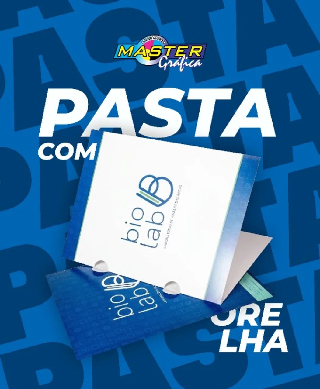 Pasta com Orelha Personalizada - Foto 2